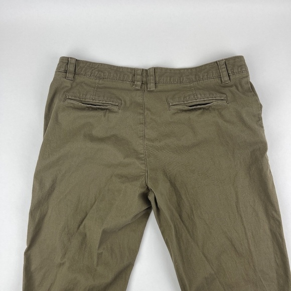 G.H. Bass Pants Womens Size 6 Brown Flat Front - Picture 8 of 9